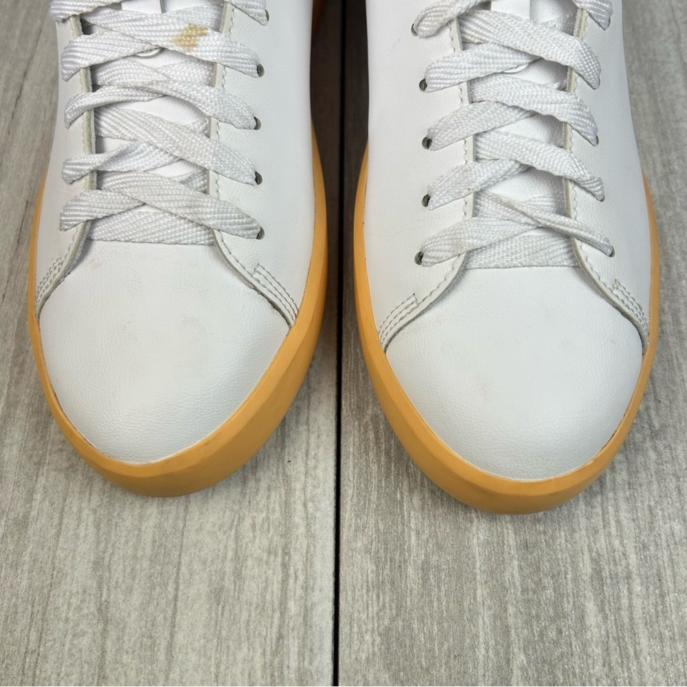 Everlane The ReLeather Tennis Court White Leather Sneaker Shoe Womens Size 8 - Picture 7 of 11